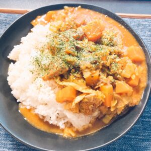 鯖カレーライス