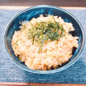 長ネギ炊き込みご飯