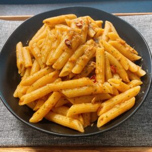 ツナ入りペンネアラビアータ