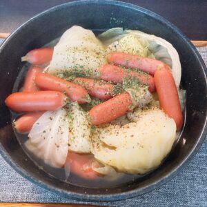 ポトフ風スープパスタ