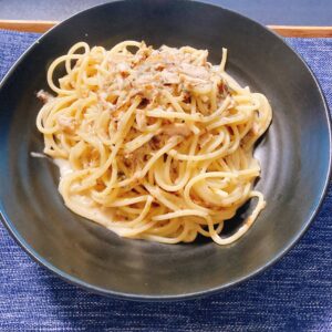 ツナわさびパスタ