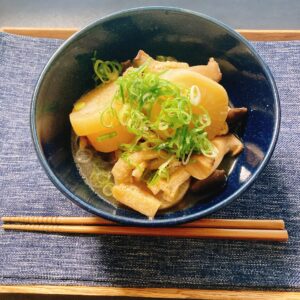 大根とエリンギの煮物