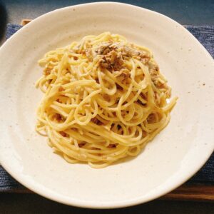 ツナわさびパスタ