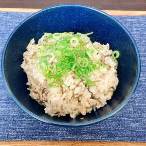 サバ缶の炊き込みご飯