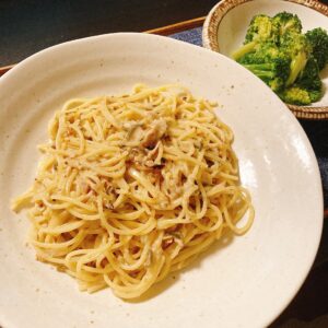 ツナわさびパスタ