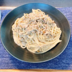 ツナわさびパスタ