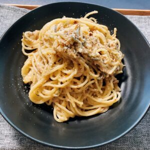 ツナクリームパスタ