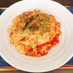 トマトチキンリゾット