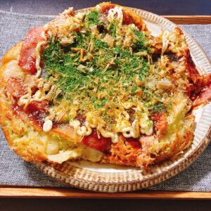 お好み焼き（ベーコンとツナ）