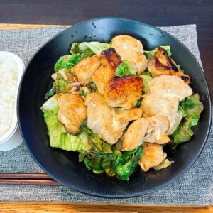 鶏肉マヨネーズ炒め