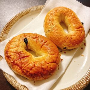ブルーベリーベーグル