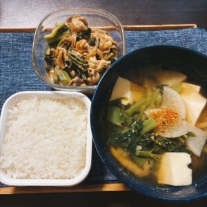 具沢山味噌汁定食