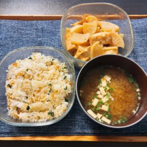 茶色い定食